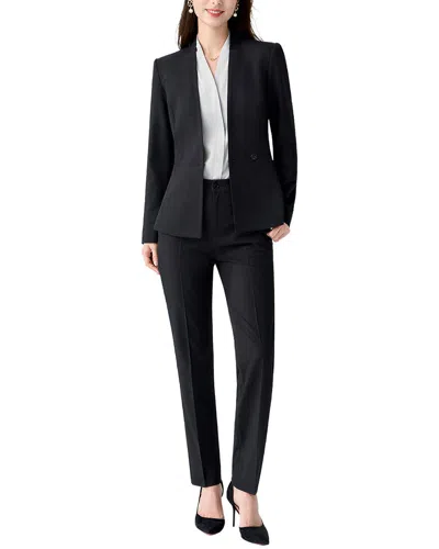 Olivia Taylor 2pc Blazer & Pant Set In Black