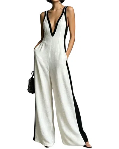 Olivia Taylor Jumpsuit In White