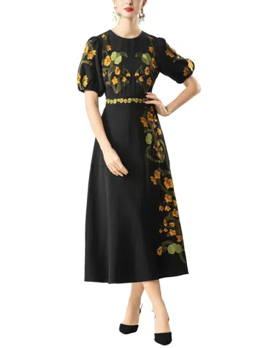 Olivia Taylor Maxi Dress In Black