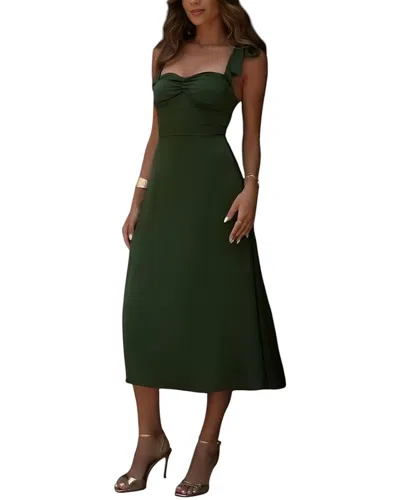 Olivia Taylor Midi Dress In Green