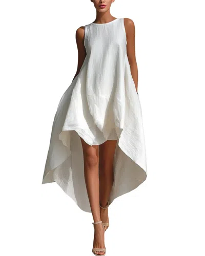 Olivia Taylor Sleeveless Mini Dress In White