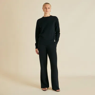 Olivia Von Halle Carmel Berlin Black Tracksuit