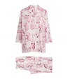 Olivia Von Halle Cotton-silk Plume Casablanca Pyjama Set