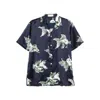 Olivia Von Halle Goldfish-print Shirt In Multi