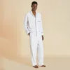 Olivia Von Halle Laurent Ivory Pajamas In Ivory
