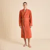 Olivia Von Halle Mescal Rust Robe