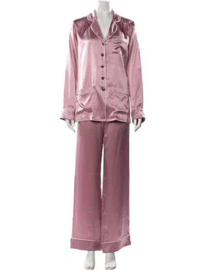 Pre-owned Olivia Von Halle Pajamas W/ Tags In Purple