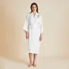 Olivia Von Halle Sabine Desire Ivory Robe In Ivory