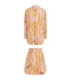 Olivia Von Halle Silk Kick Mira Pyjama Set In Pink