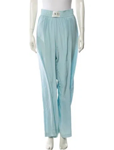 Pre-owned Olivia Von Halle Silk Pajamas In Blue