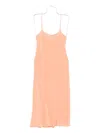 Olivia Von Halle Silk Slip Dress In Neutral