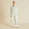 Olivia Von Halle Vanderbilt Aspen Ivory Pajamas In Ivory