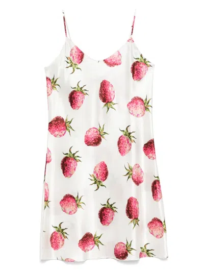 Olivia Von Halle Venus Blythe Mini Dress In Multicolor