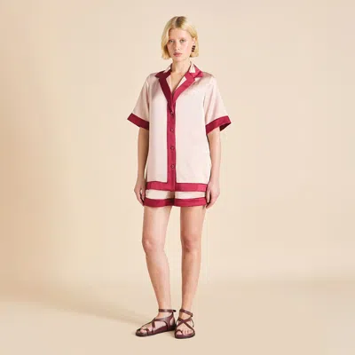 Olivia Von Halle Zelda Rose Pink Pajamas
