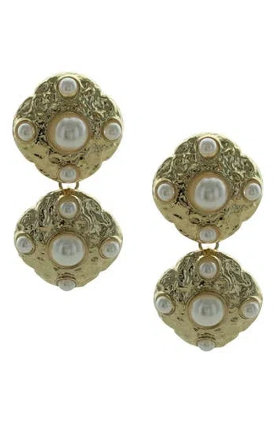 Olivia Welles Aileen Drop Earrings In Gold