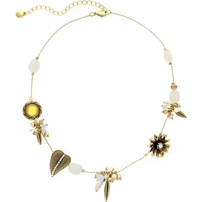 Olivia Welles Bauble Necklace In Multi