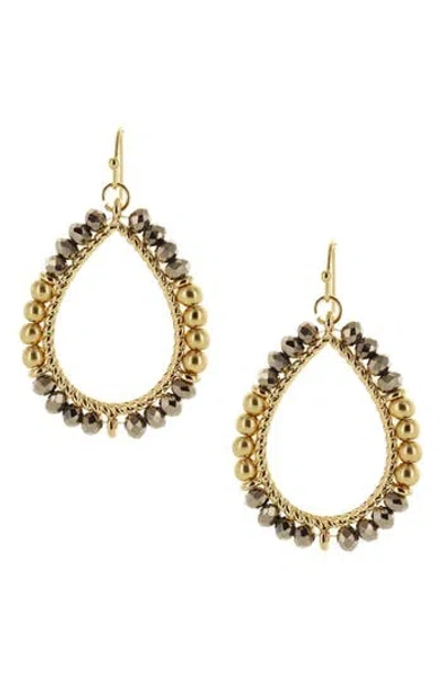 Olivia Welles Beaded Bri Earrings In Multi