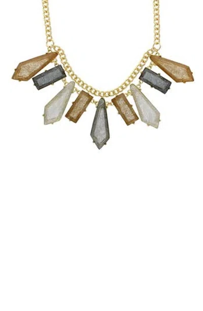Olivia Welles Bold & Beautiful Necklace In Multi