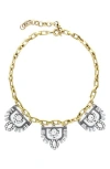 Olivia Welles Camila Deco Necklace In Gold