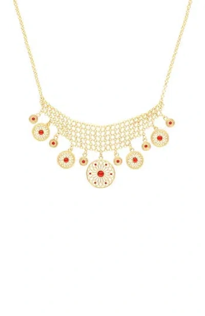 Olivia Welles Charming Chain Necklace In Gold
