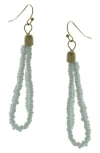 Olivia Welles Damari Beaded Drop Earrings
