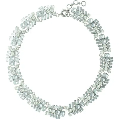 Olivia Welles Diana Crystal Cluster Necklace