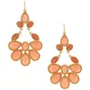 Olivia Welles Elayna Resin Drop Earrings In Multi
