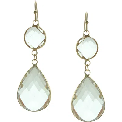 Olivia Welles Emmy Dangle Earrings In Gold