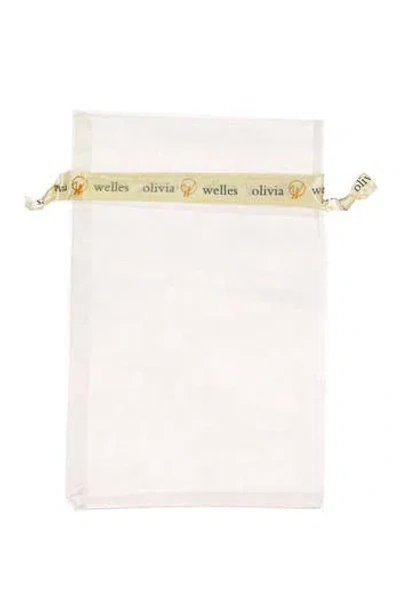 Olivia Welles Faceted Multi Cut Bead Necklace In Blue