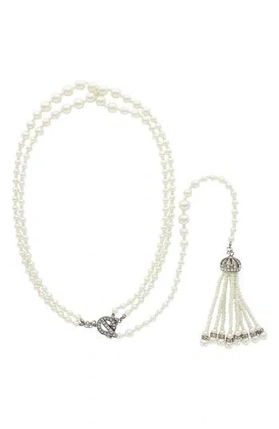 Olivia Welles Gail Tassel Necklace In Multi