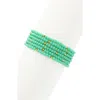 Olivia Welles Heat Of The Summer Beaded Stretch Bracelet In Multi