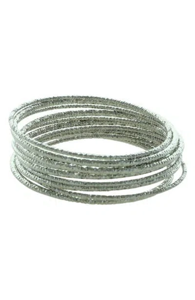Olivia Welles Inaya Set Of 10 Bangle Bracelets