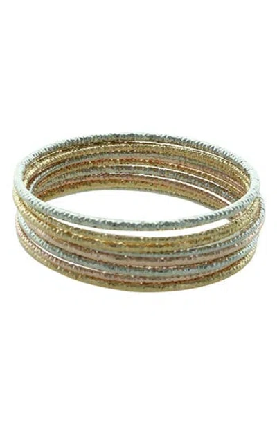 Olivia Welles Inaya Set Of 10 Bangle Bracelets