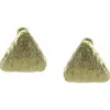 Olivia Welles Irah Triangle Stud Earrings