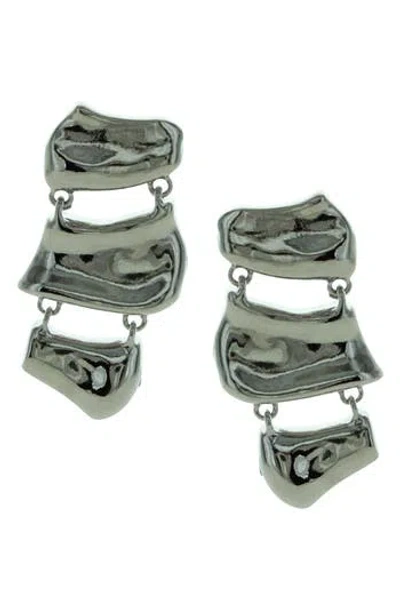 Olivia Welles Isabel Sculpted Drop Earrings