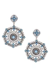 Olivia Welles Isadela Stone Drop Earrings