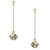 Olivia Welles Larena Collage Faux Pearl & Crystal Drop Earrings