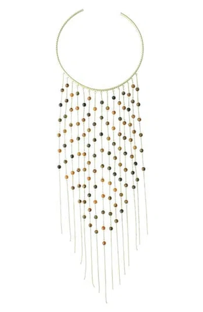 Olivia Welles Long Story Short Necklace In Gold
