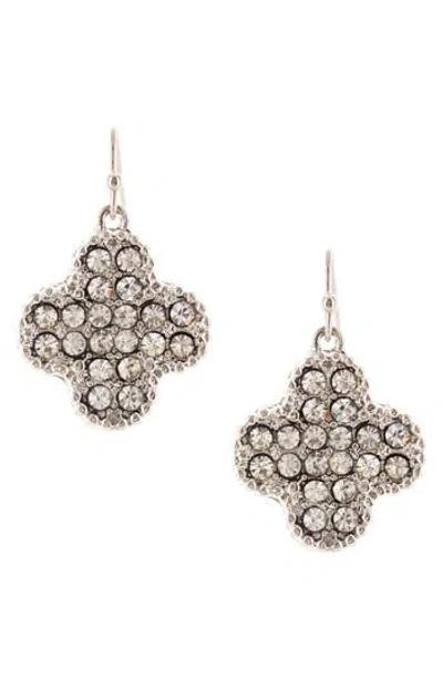 Olivia Welles Lucky Glam Drop Earrings In Gold