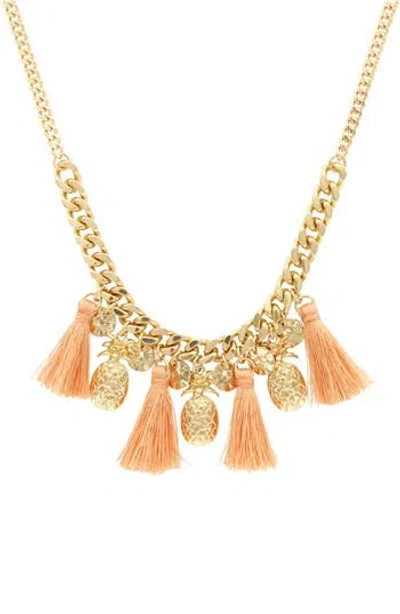 Olivia Welles Mai Tai Necklace In White