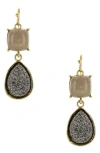 Olivia Welles Makena Stone Drop Earrings