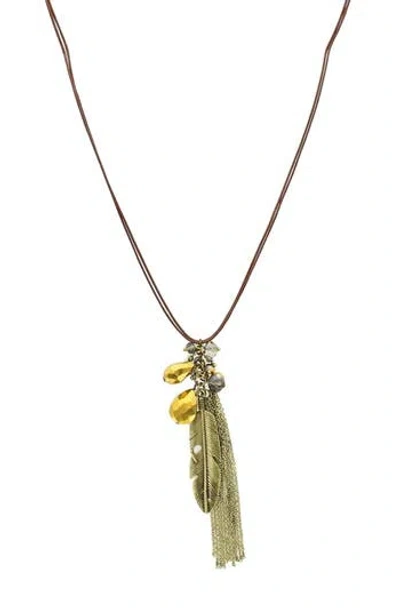 Olivia Welles Maria Tassel Necklace