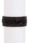 Olivia Welles Meredith Mixed Crystal & Stone Chain Bracelet