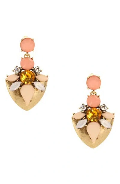 Olivia Welles Mesalina Drop Earrings In Multi