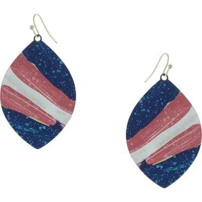 Olivia Welles Nora Teardrop Earrings In Multi