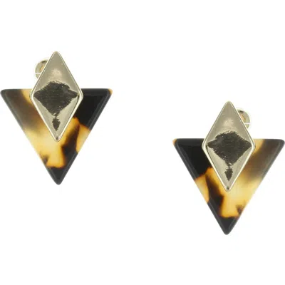 Olivia Welles Rianne Stud Earrings In Multi
