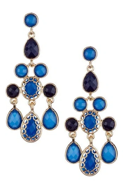 Olivia Welles Royally Chic Drop Earrings In Multi