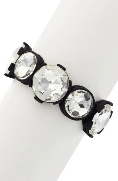 Olivia Welles Royally Radiant Bracelet In Black