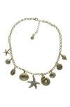 Olivia Welles Sea Themed Charm Necklace