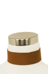 Olivia Welles Sedona Faux Suede Choker Necklace